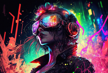 Poster Raver Girl 61x90cm poster2750 