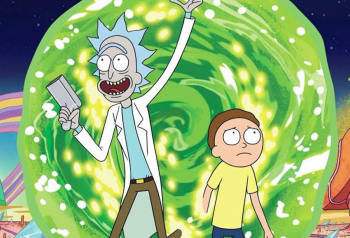 Poster Rick And Morty Fight V2 61x90cm 