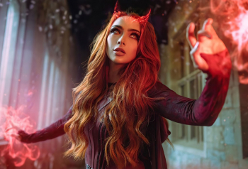 Poster Scarlet Witch Cosplay Girl 61x90cm poster1458 