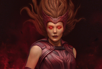 Poster Scarlet Witch Fanart 61x90cm poster2478