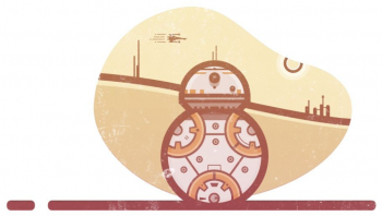 Poster Star Wars BB8 61x90cm poster2084 