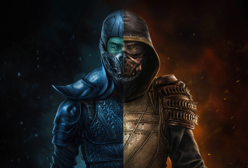 Poster Subzero And Scorpion Mortal Kombat Movie Art 61x90cm poster1959 