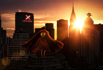 Poster Superman Over Metropolis 61x90cm poster2875 