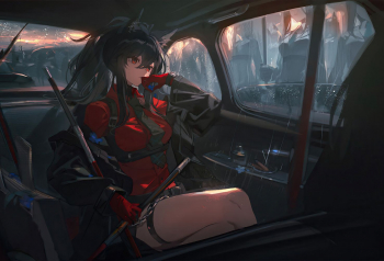 Poster Texas Arknights Anime Girl 61x90cm poster2876