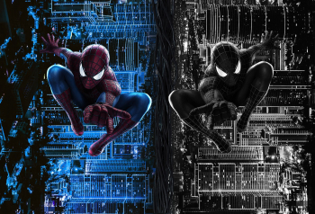 Poster The Amazing Spiderman Vs Black Spiderman 61x90cm poster594 