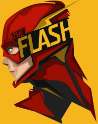 Poster The Flash Abstract Artwork 61x90cm 