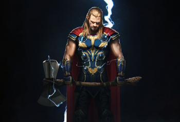 Poster Thor Love And Thunder Comic Art 61x90cm poster1251 