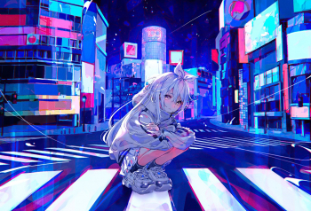 Poster Virtual Youtuber Anime Girl 61x90cm poster1404 