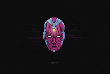 Poster Vision Superhero Minimal 61x90cm poster1153 