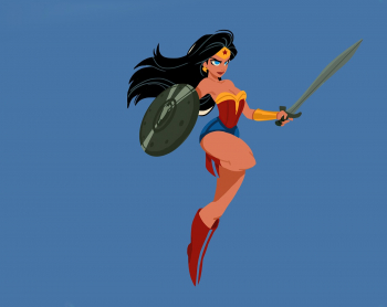 Poster Wonder Woman Minimal 61x90cm poster723