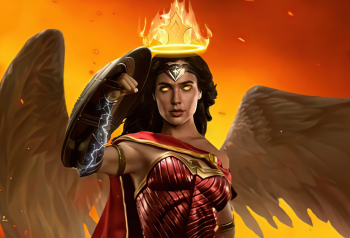 Poster Wonder Woman Queen Of Fire 61x90cm poster525 