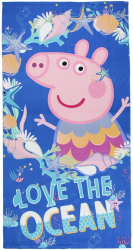 Prosop Peppa Pig Love The Ocean 70x140cm 