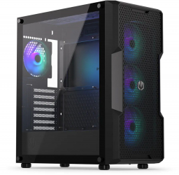 Carcasa ENDORFY Regnum 400 ARGB Middle Tower Fara Sursa Tempered glass EY2A009 