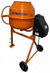 Betoniera CMH160L STARMIX volum cuva 160 litri putere motor 650W alimentare 230V greutate 54kg