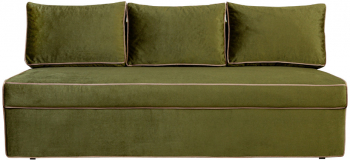 Canapea Extensibila New Modulo 3 Locuri Lada Depozitare Verde 194 Cm 