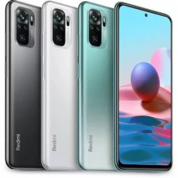 Capac Baterie Xiaomi Redmi Note 10 Negru Service Pack 