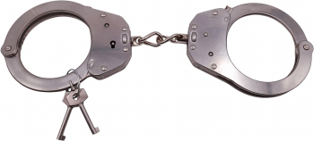 Catuse cu lant IdeallStore® Special Lock material inox 24.5 cm argintii 
