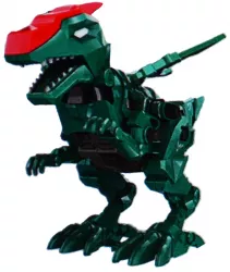Cuburi constructii Robozaur cu baterii  - BIPLANE RAPTOR 