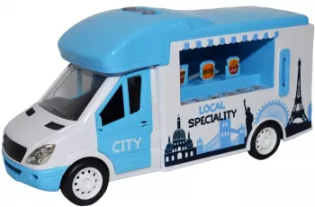 Microbuz street food cu baterii 