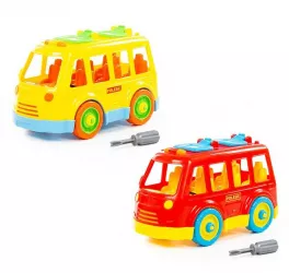 Autobuz demontabil 26 5X14 5X15 5 cm Polesie 