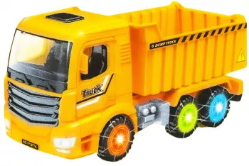 Camion cu frictiune lumina/sunet 25x11x12 cm 