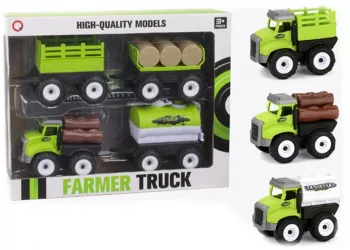 Camion cu lemne frictiune