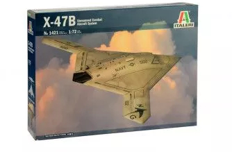 Kit de construit avion X-47B / Lungime 26 cm / Scara 1 72 / 14+ 