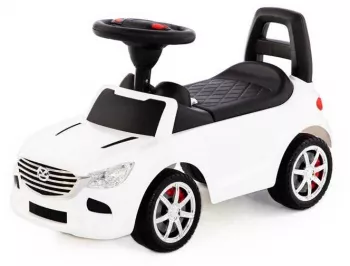 Masinuta - Supercar alba fara pedale 66x28.5x30 cm Polesie 