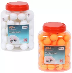 Minge ping-pong Aurora 60 buc/set 