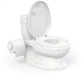 Olita tip WC cu sunet alb 28x39x38cm - Dolu 