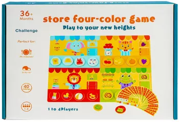 Puzzle magnetic din lemn Magazin 
