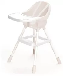 Scaunel cu masuta pt.bebe alb 90x70x60cm - Dolu 