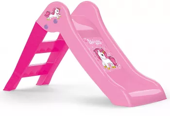 Tobogan roz-Unicorn 70x111x47cm - Dolu 