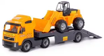 Trailer+excavator - Volvo PowerTruck 89x19x25 cm Wader 