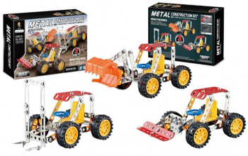 Joc constructii metal Utilaj 112 piese 
