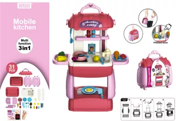 Play set bucatarie in gentuta 31 piese 