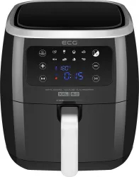 Friteuza cu aer fierbinte ECG AF 6000 7 litri 1800 W 8 programe control temperatura 30-200 and deg C 