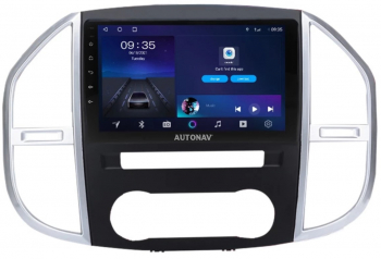 Navigatie AUTONAV Android GPS Dedicata Mercedes Vito 3 W447 Dupa 2014 Model Classic Memorie 64GB Stocare 4GB DDR3 RAM Display 10 