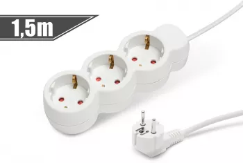 Delight - Prelungitor cu distribuitor triplu - 1 5 m 