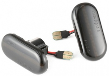 Set 2 Semnalizari Aripa LED cu sticla fumurie pentru Smart Fortwo 453 