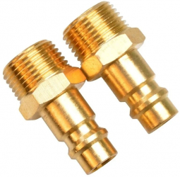 Set conectori aer comprimat cu filet exterior AG Gude 41026 3 8 2 bucati 