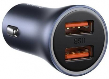 Incarcator auto Baseus Golden Contactor Pro Quick Charger 2 x USB IMK-CCJD-A0G 12V-24V 40W Gri Blister 