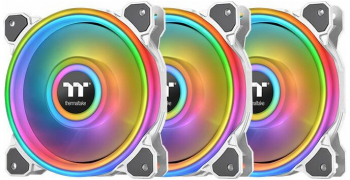 Ventilator / radiator Thermaltake Riing Quad 12 White ARGB 120mm Three Fan Pack 