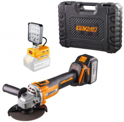 Polizoare Polizor unghiular pe acumulator BK-BAG72 18 V 4 Ah 125 mm Baukraft 020803 Resigilat