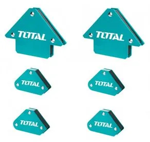 Set 6 coltare magnetice TOTAL pentru sudura - TOTAL - SET 6 COLTARE MAGNETICE PENTRU SUDURA