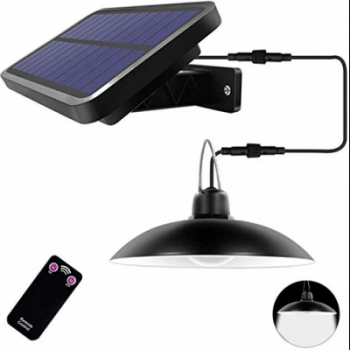 Bec cu incarcare solara cu telecomanda de exterior pentru camping 15W 