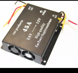 Convertor Auto 45A pentru Tensiune 24V - 12V 