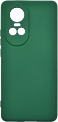 Husa de protectie din silicon pentru OPPO Reno 10 SoftTouch interior microfibra Verde Inchis