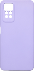 Husa de protectie din silicon pentru Redmi Note 11 Pro SoftTouch interior microfibra Lilac 