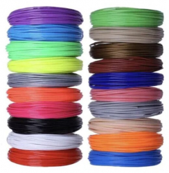 Set 10 FilamentePLA colorate pentru Creion inteligent imprimare 3D 100 METRI 1.77mm Multicolor 